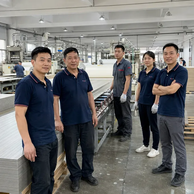 Elefloor production team on the manufacturing floor