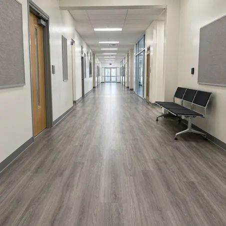 SPC flooring in school education and government building