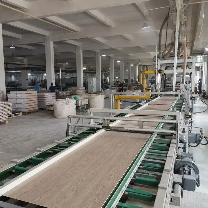 Elefloor SPC flooring production floor — OEM and ODM manufacturing
