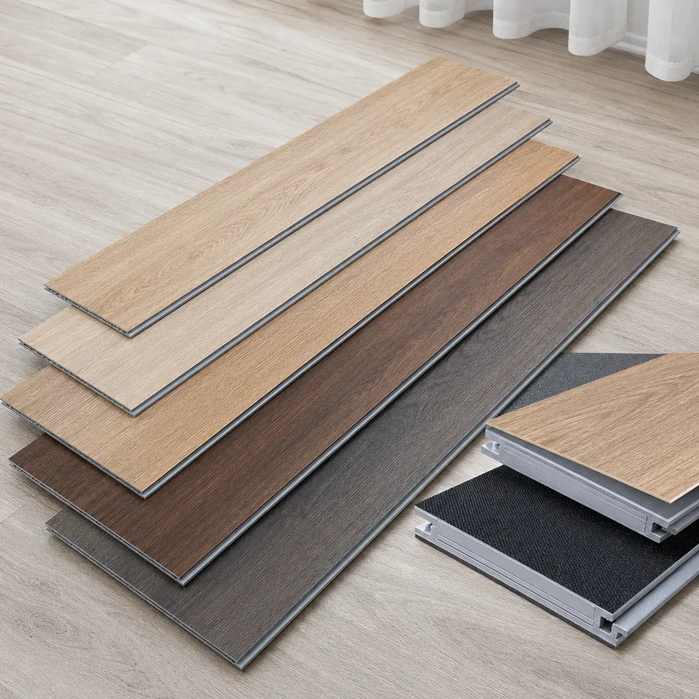 Wood Veneer SPC Flooring by Elefloor