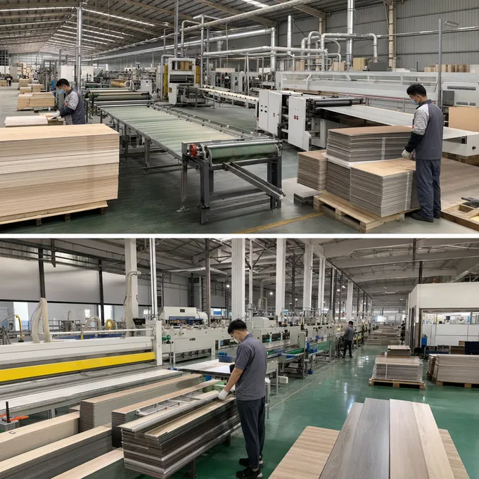 Elefloor dual-origin SPC flooring production facility in China and Thailand