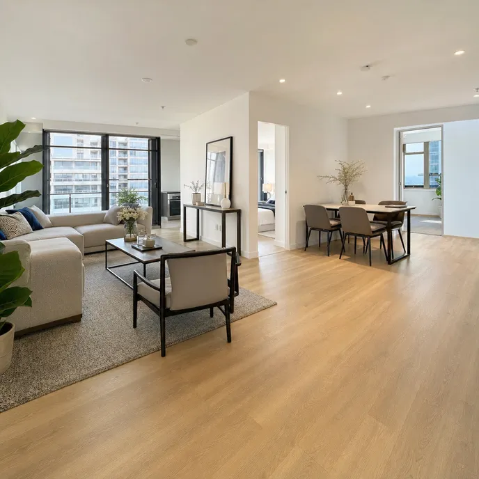 Premium multi-family apartment development with VSPC WSPC flooring