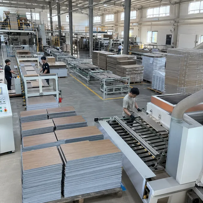 Elefloor WSPC flooring production facility dual-origin manufacturing